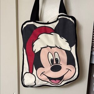 Mickey Mouse Santa Tote Bag